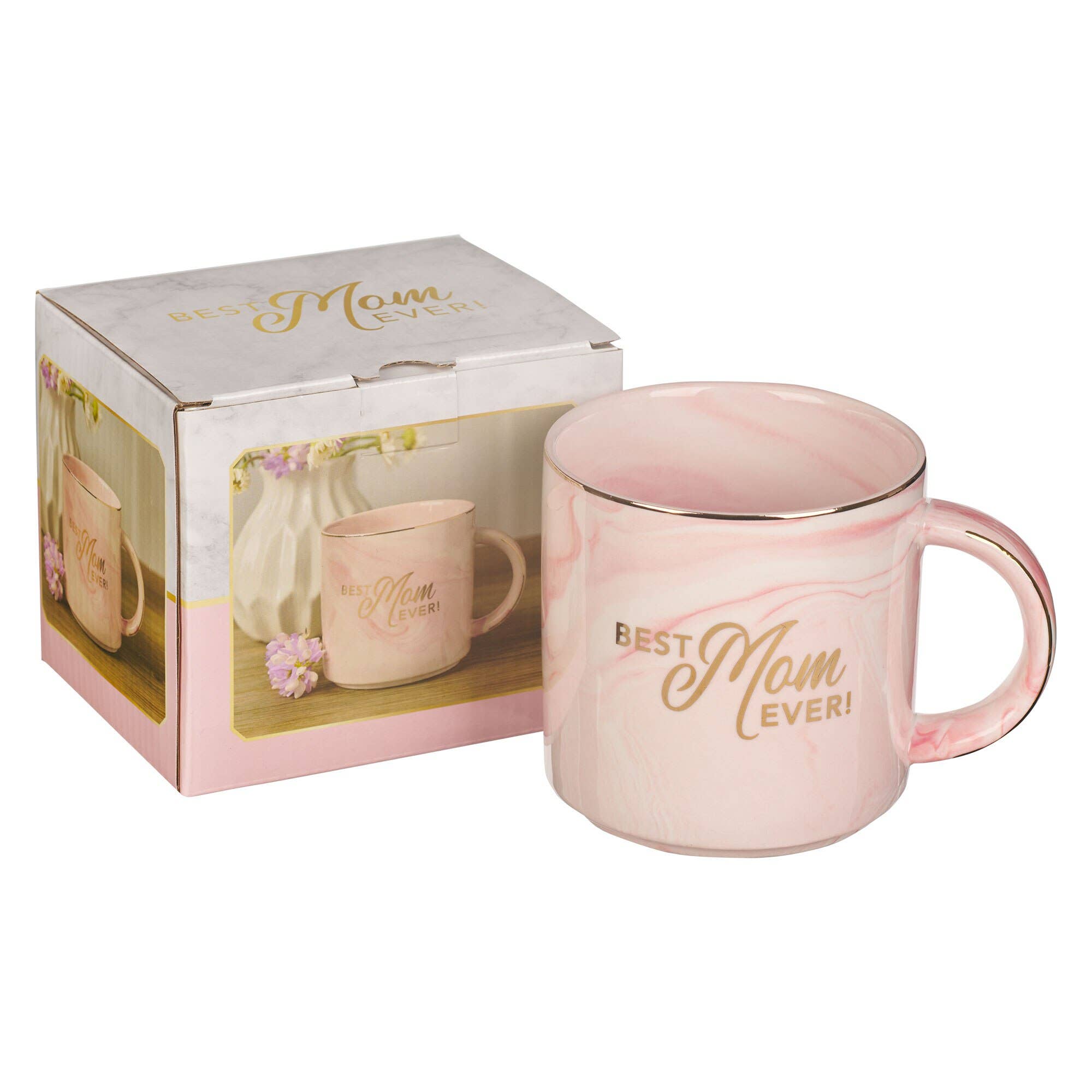 Pink Best Mom Mug