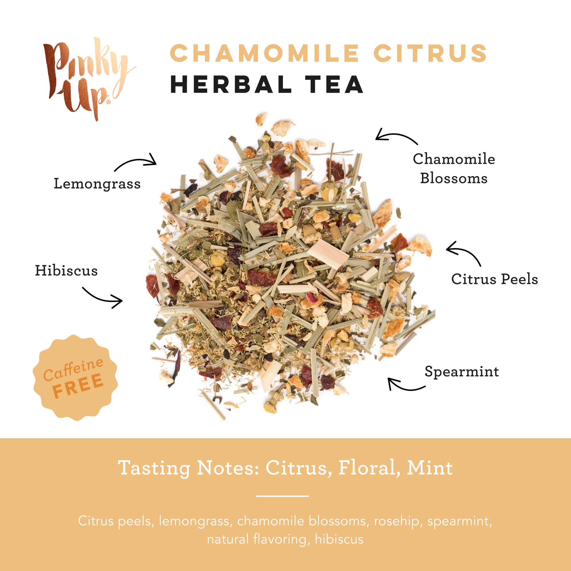 Chamomile Citrus Herbal Tea