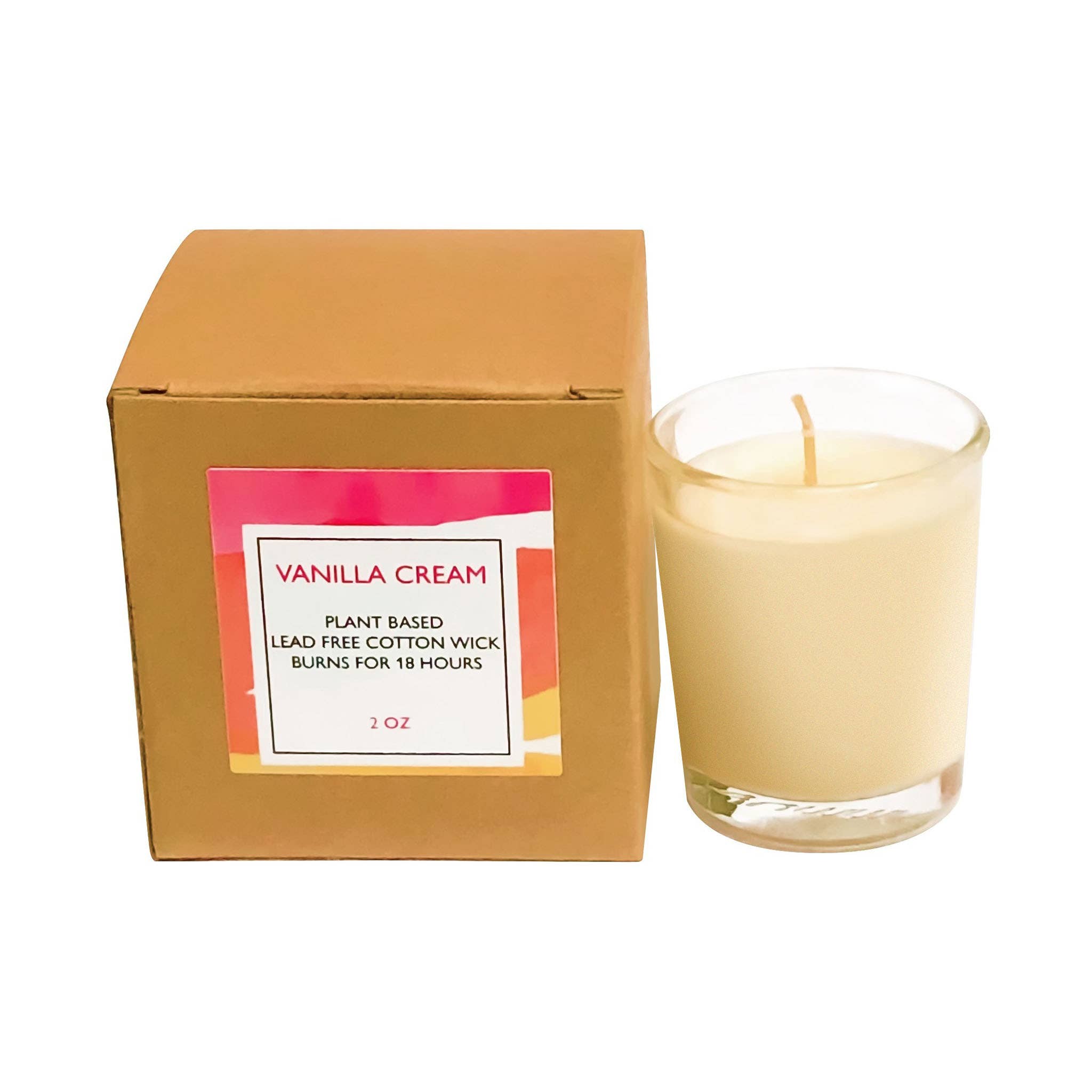 Vanilla Cream Scented Candle