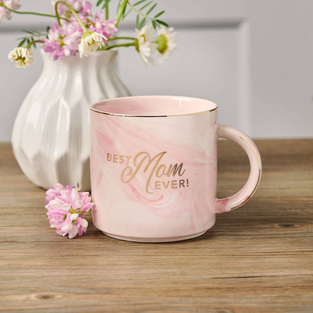 Pink Best Mom Mug